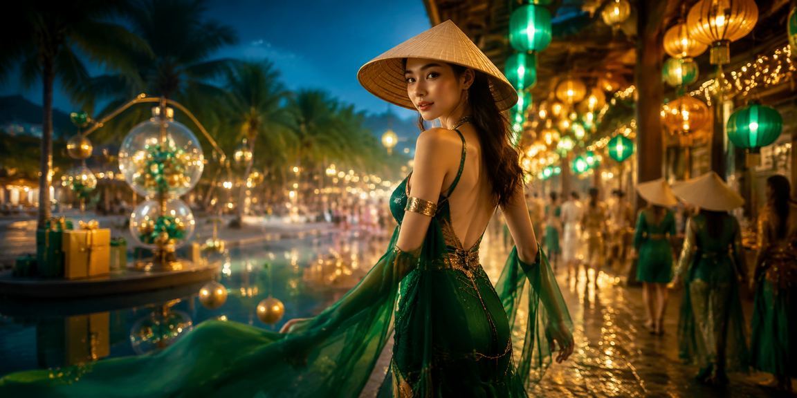 Xổ số Hà Nội với nón lá truyền thống Việt Nam