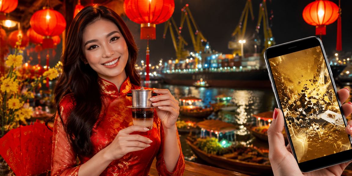 Không gian cá cược và giải trí hiện đại tại Việt Nam buổi tối